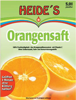 Heide's Orangensaft 5L Heide's Orangensaft 5L