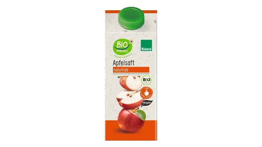 Bio Primo Apfelsaft naturtrüb, Bioland