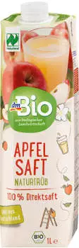 Dm Bio Apfelsaft naturtrüb, Naturland