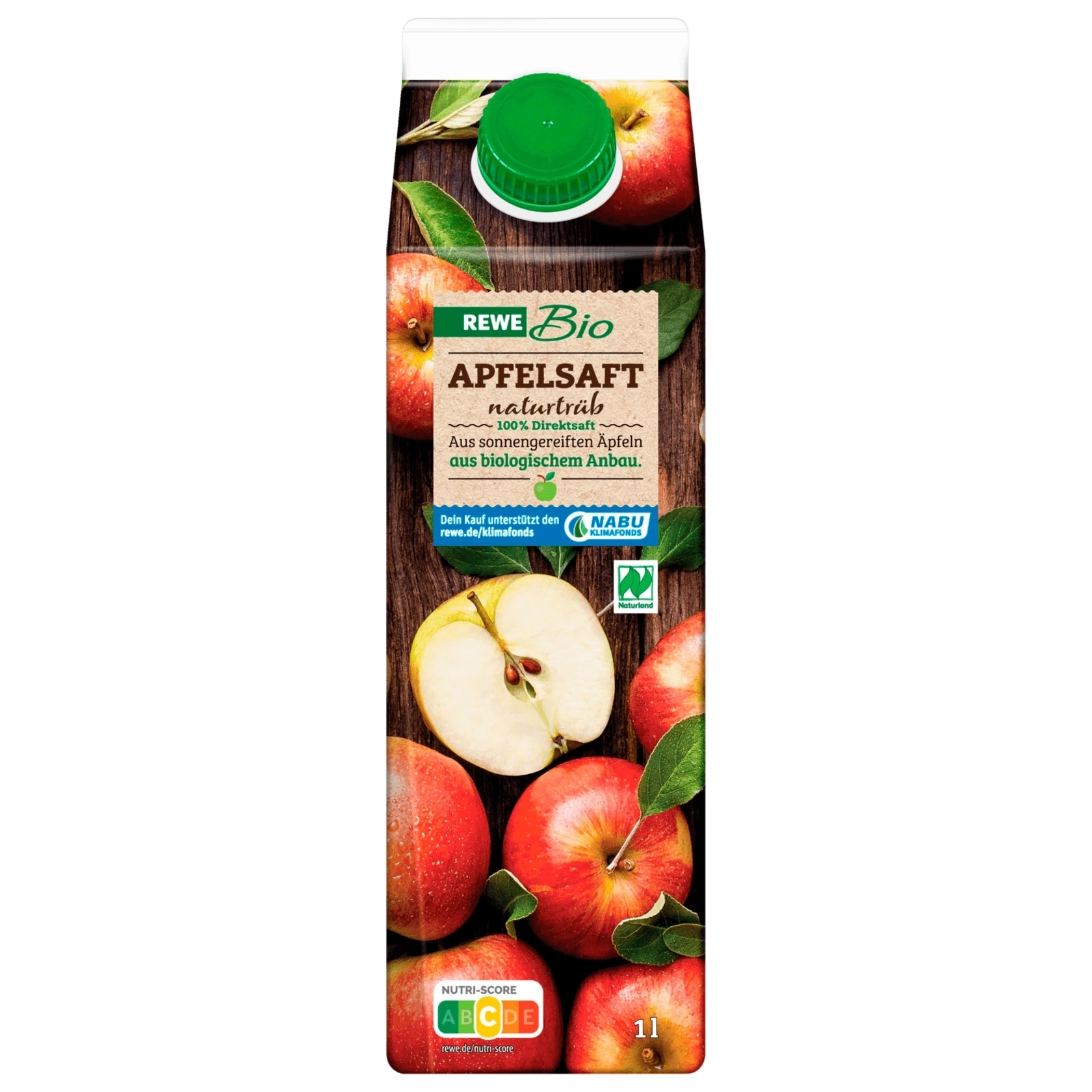 Rewe Bio Apfelsaft naturtrüb, Naturland