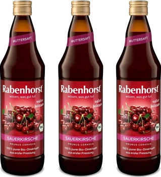 Rabenhorst Sauerkirsche Muttersaft BIO 3x0,7l
