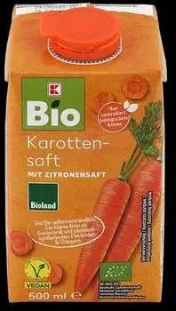 K-Bio Karottensaft, Bioland