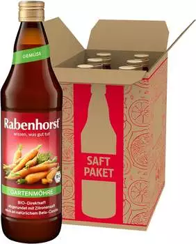 Rabenhorst Gartenmöhre Bio-Direktsaft