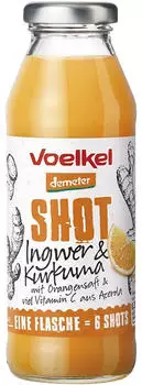 Voelkel Shot Ingwer & Kurkuma 280ml