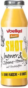 Voelkel Shot Ingwer & Zitrone-Honig 280ml