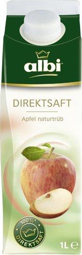 Albi Direktsaft Apfel naturtrüb 1L