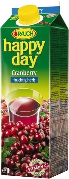 Rauch Happy Day Cranberry 1L
