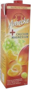 Amecke Fruchtsaft + Calcium Magnesium 1 L