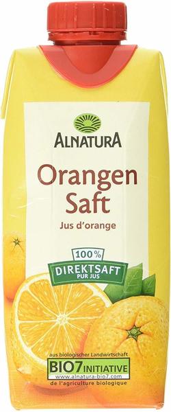 Alnatura Orangen Saft 100% Direktsaft 330 ml