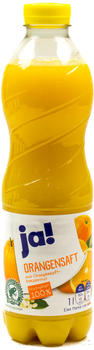 Ja! Orangensaft Fruchtgehalt 100% 1l