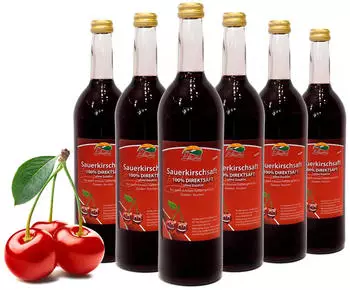 Bleichhof Sauerkirschsaft Direktsaft (6x0,72l)