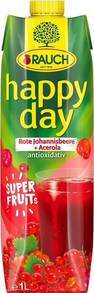 Rauch Happy Day Superfruits Rote Johannisbeere Acerola (1l)