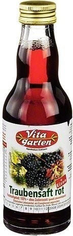 Möller Vitagarten roter Traubensaft + Eisen (200 ml)