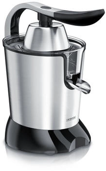 Arendo 306940 Saftpresse aus Edelstahl (800W)