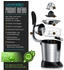 Arendo 306940 Saftpresse aus Edelstahl (800W)