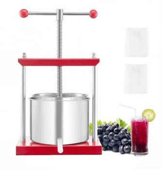 VEVOR 1.6 Gal/6L Fruit Wine Press