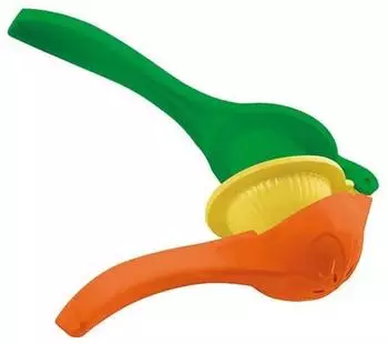 Lacor Manuelle Saftpresse 3-in-1, Aluminium, mehrfarbig (63915)