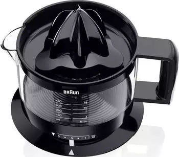 Braun Tribute Collection CJ 3000 BK schwarz – Braun Tribute Collection CJ 3000 BK schwarz – Frischer Zitrussaft per Knopfdruck
