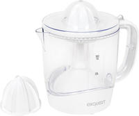Exquisit Zitruspresse P 3001 wet | Fruchtpresse | 2 unterschiedliche Presskegel | 1 L