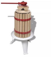vidaXL Obst- und Weinpresse 6 L