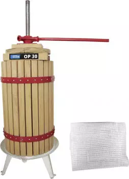G&uuml;de Obstpresse 30l mechanisch mit Stahlspindel