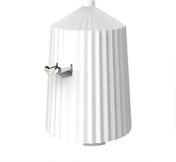 Alessi Zitruspresse Plisse weiß