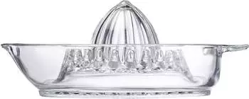 Westmark Zitruspresse Glas Ø 15,5 cm 250 ml transparent – Hochwertige Materialien und einfache Handhabung