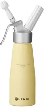 Hendi Sahnespender Aluminium pastellgelb 0,5L (975855)