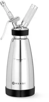 Hendi Thermo-Sahnespender 0,5L Doppelwandig, Edelstahl (588697)