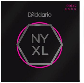 D'Addario NYXL0942-3P 09-42 Carbon Steel Alloy 3er Set