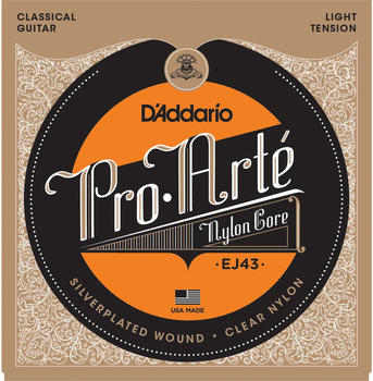 D'Addario EJ43 Pro-Art&eacute; Nylon Light Tension 27-42