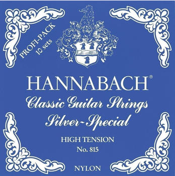 Hannabach Klassikgitarrensaiten Serie 815 ProfiPack Silver (652773)