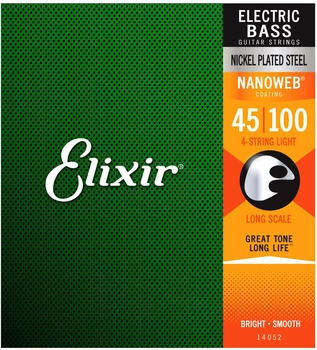 Elixir Strings Nanoweb 4-String Light/Long Scale