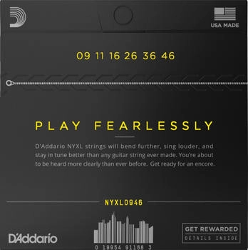 D'Addario NYXL 09-46 Carbon Steel Alloy