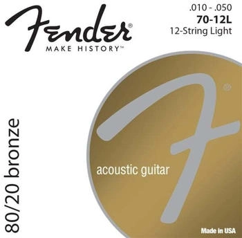 Fender 80/20 Bronze Wound 10-50