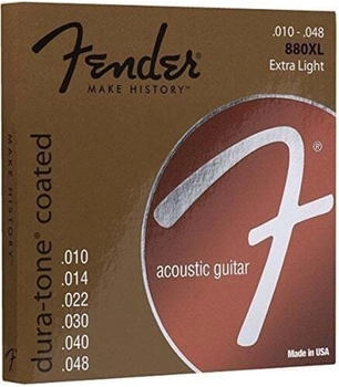 Fender 880XL 80/20 Dura-Tone 10-48 Saiten für Akustikgitarre