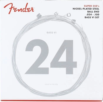 Fender Super 250's 24-100 Saiten für 6-saitigen E-Bass