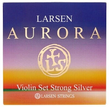 Larsen Aurora Violin Set D Silver Str