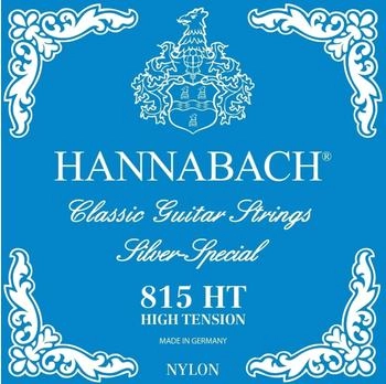 Hannabach 815HT Silver Special Saitensatz für Klassikgitarre High Tension blau (652537)