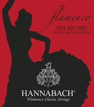 Hannabach Klassikgitarrensaiten Flamenco Serie 827 Super High Tension (652947)