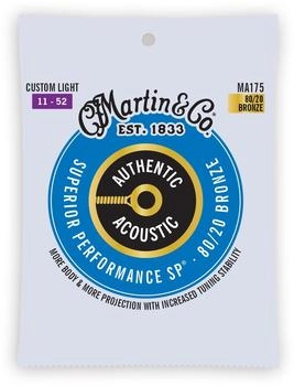 Martin Authentic Acoustic SP 80/20 Bronze Custom Light 11-52 (MA175)