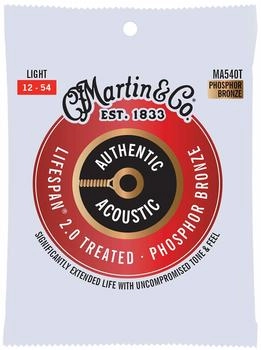 Martin Lifespan 2.0 Phosphor Bronze Light Gitarrensaiten 12-54 (MA540T)