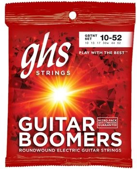 GHS Guitar Boomers E-Gitarren Saiten Nickel Plated Roundwound 010-052 (GB-TNT)