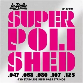 La Bella SP-47125 Super Polished 5 Bass