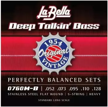 La Bella 0760M-B Deep Talkin Bass