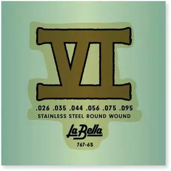 La Bella 767-6S Bass VI