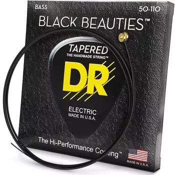 DR Strings Black Beauties BKBT-50