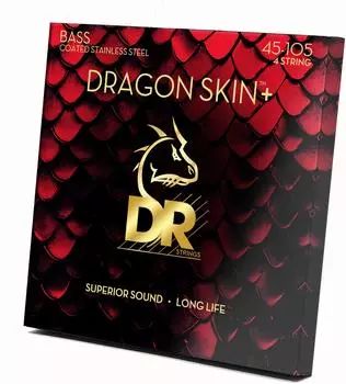 DR Strings Dragon Skin+ DBS-45 Coated