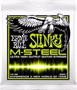ERNIE BALL 2921 Regulärer Slinky M-Stahl Satz 10-46