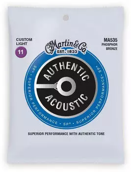Martin Authentic Acoustic SP Phosphorbronze Custom Light 11-52